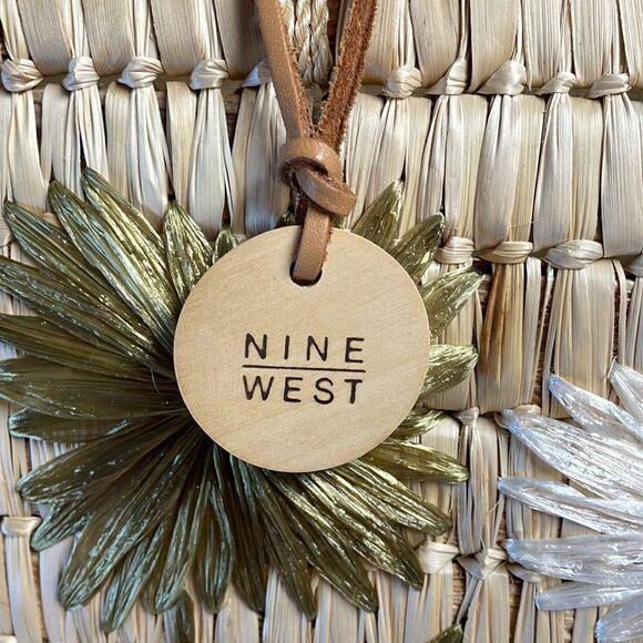 Nine West Straw Floral Bag - Picture 7 of 8